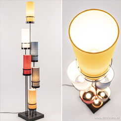 Tranquil Dawn | play | Moderne vloerlamp met gekleurde kappen Tranquil Dawn | play | Moderne vloerlamp met gekleurde kappen